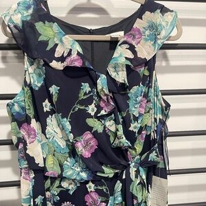 Floral full length dress